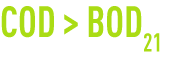 Formula: carbonaceous pollution COD=BOD21