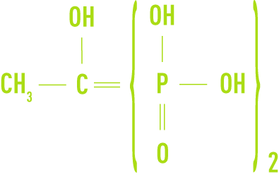Formula: HEDP, hydroxyethane diphosphonic acid
