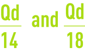 Formula: Quantities to be processed - Qd is the daily output