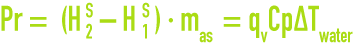 formula: dry coolers Pr