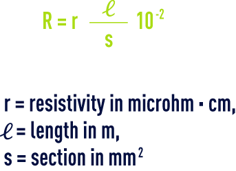 formula: resistance