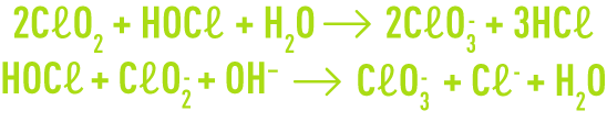 formula: preparation - formation of chlorate ions