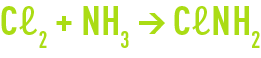 Formula: ammonia NH3 -  reagent storage