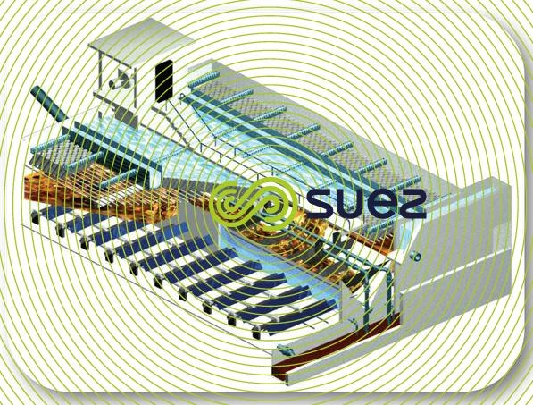 pulsatube lamellar settling with pulsed sludge blanket schema
